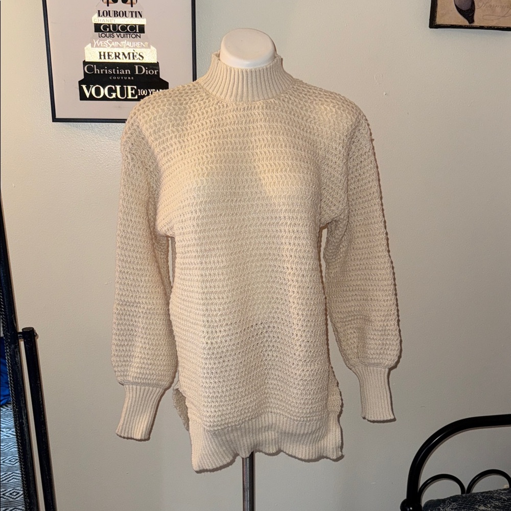 Cozy Cream Knit Sweater - Picture 1 of 6